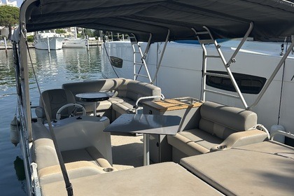 Charter Motorboat Pontoon Boat 21 Le Grau-du-Roi