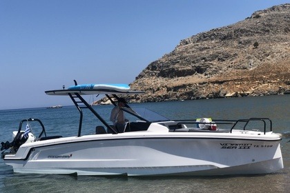 Charter Motorboat Axopar 25 CROSS TOP Lindos