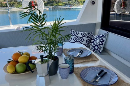 Luxury Cruising Catamaran  – based in Paralio Astros