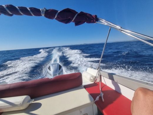 Trogir Motorboat Atlantic 750 OPEN + Honda 250 hp alt tag text