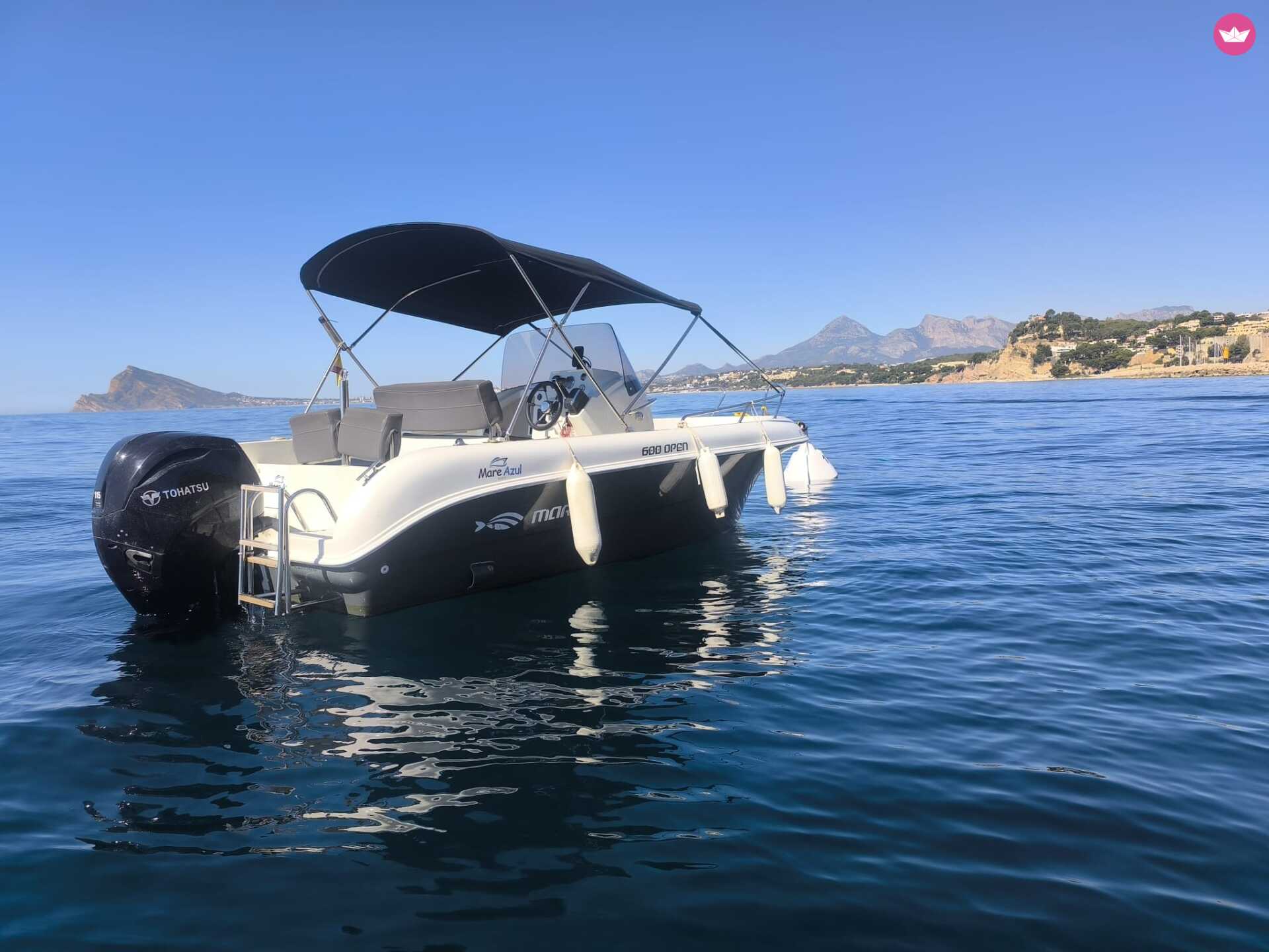 Bateau à moteur Mareti 600 open 150cv 3