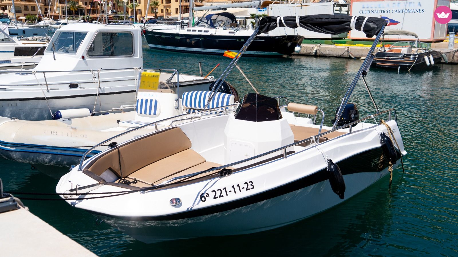Bateau sans permis Alesta Marine Marlin 460 15cv 7