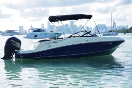 Hire Motorboat Bayliner VR5 21 Miami