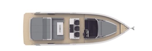 Motorboat De Antonio D36 boat plan