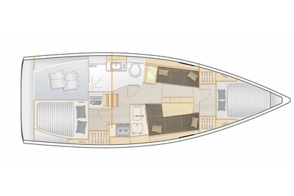 Miete Segelboot  Hanse 348 Cogolin