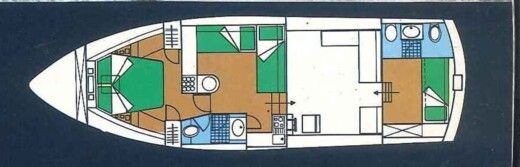 Motorboat Mochi Craft Plano del barco