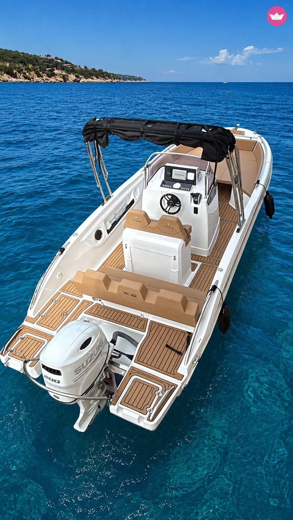 Bateau à moteur Ayros XC 22 200cv