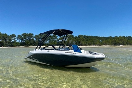 Hire Motorboat Scarab 195 Sanguinet