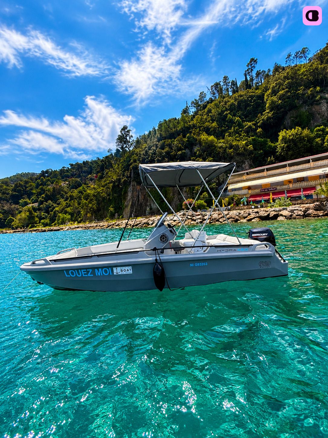 Bateau sans permis  roto hydra 460 6cv