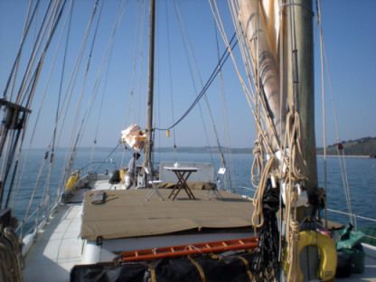 Charter Sailboat Custom Build Thames Sailing Barge Dartmouth