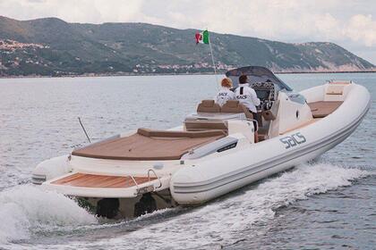Hyra båt RIB-båt Sacs Marine Stride 11 640cv Taormina