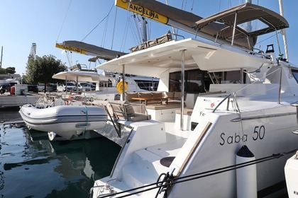 Charter Catamaran Fountaine Pajot  Saba 50 Trogir
