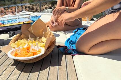 Sleeping on a boat in the bay
