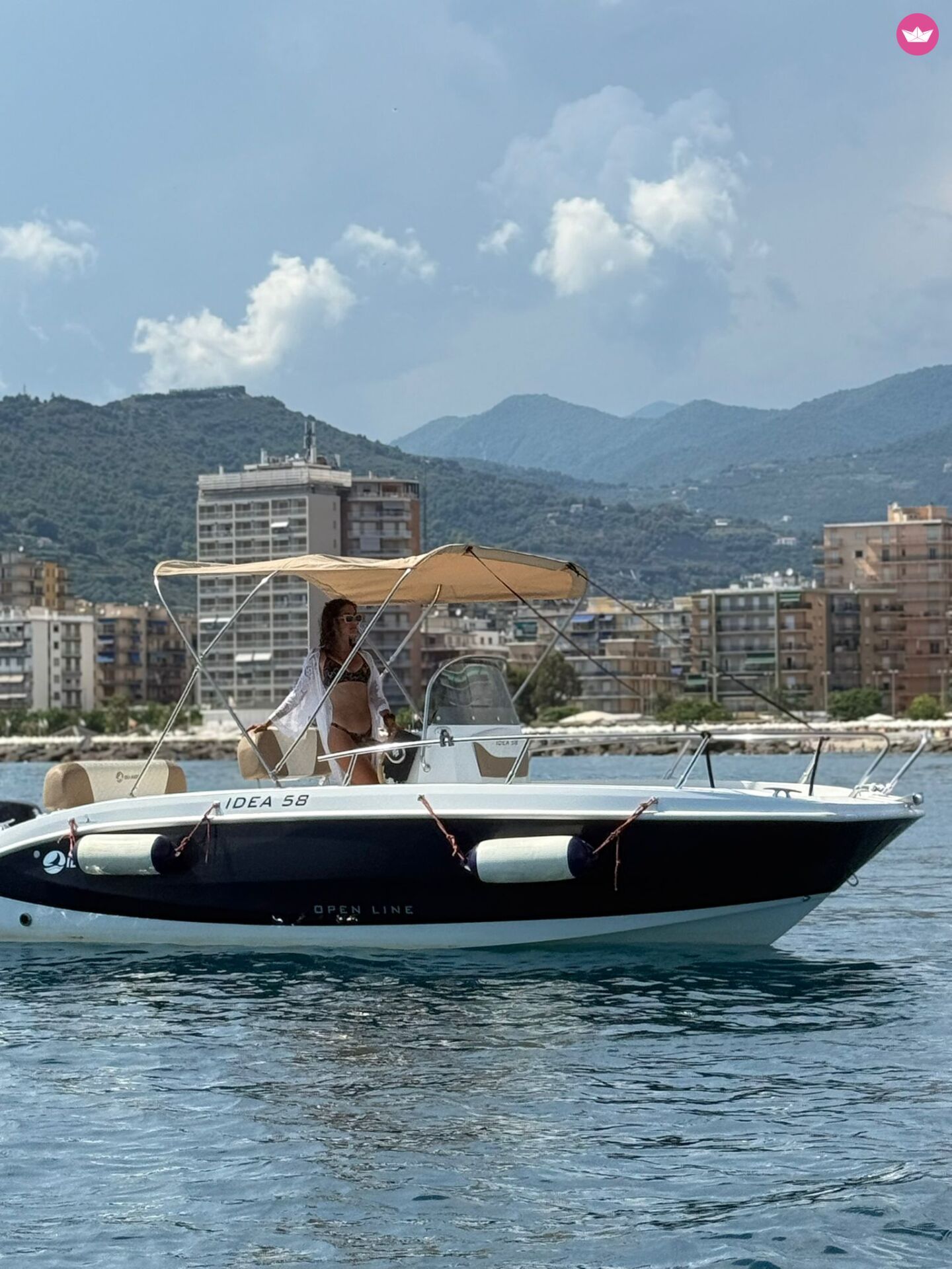 Bateau à moteur Prua al vento e idea marine e Quick silvr 5.80 40cv 3