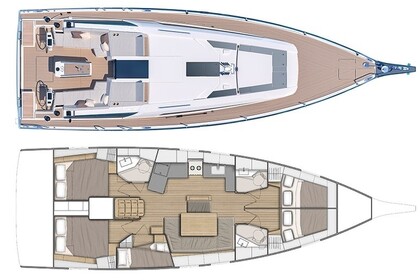 Hyra båt Segelbåt Bénéteau Oceanis 46.1 - 4 cab. Dubrovnik