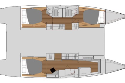 Fountaine Pajot Astrea 42 pour croisière de rêve en Corse du Sud