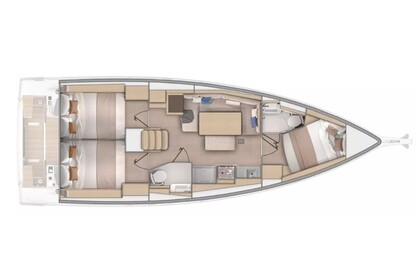 Charter Sailboat  Oceanis 37.1 - 3 cab 2 wc Salerno