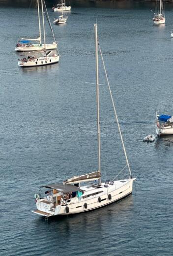 Piombino Sailboat Dufour 460 alt tag text