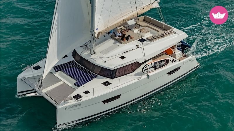 Catamaran Fountaine Pajot Elba 45 13.45m 2
