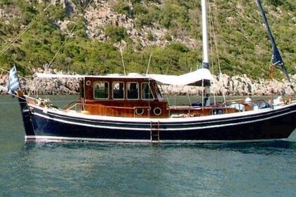 Miete Gulet Day Cruises Traditional Wooden Greek Kaiki Saronische Inseln