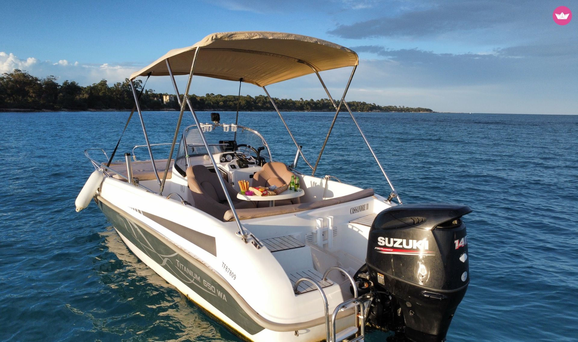 Bateau à moteur Polyesteryacht Titanium650 140cv 3