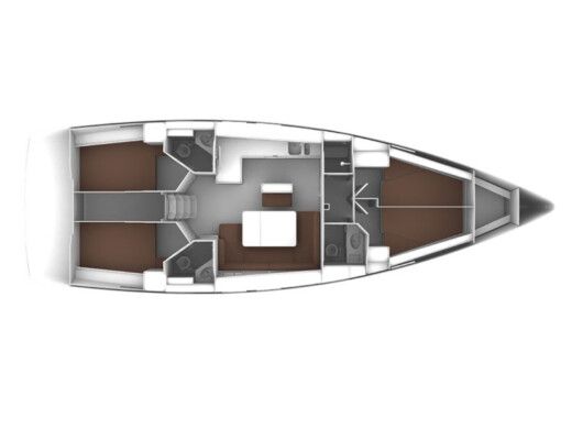 Sailboat  Bavaria 46 Cruiser Boat design plan