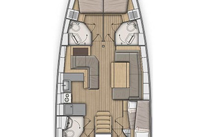 Verhuur Zeilboot Bénéteau Oceanis 51.1 - 5 + 1 cab. Marmaris