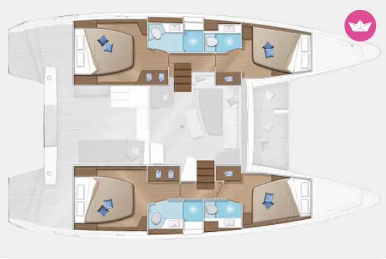 Catamaran Lagoon Lagoon 42 12.8m 5