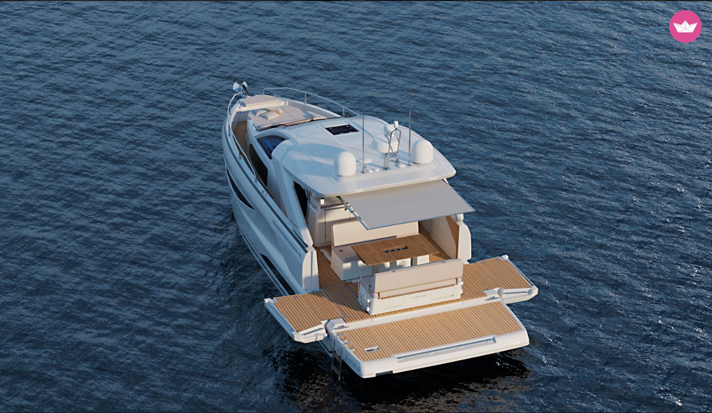 Bateau à moteur Jeanneau DB 37 640cv 2
