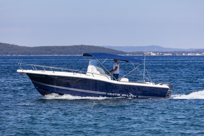 Miete Motorboot Kelt White Shark 265 Zadar