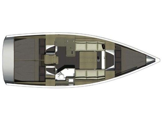 Sailboat DUFOUR 350 Boat design plan