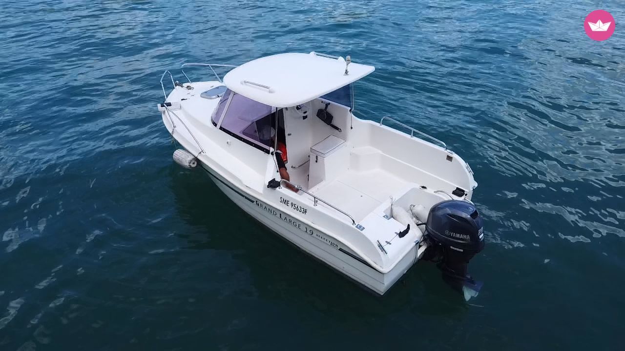 Bateau à moteur Ultramar DAREK CO AQUALINE 70cv 2