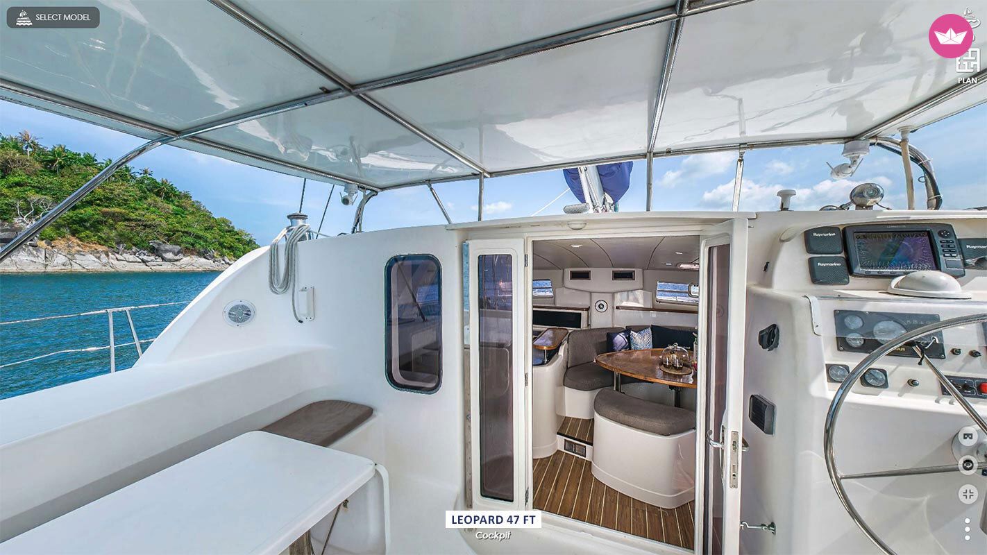 Catamaran Robertson & Caine Leopard 47 Pc 14.3m 3
