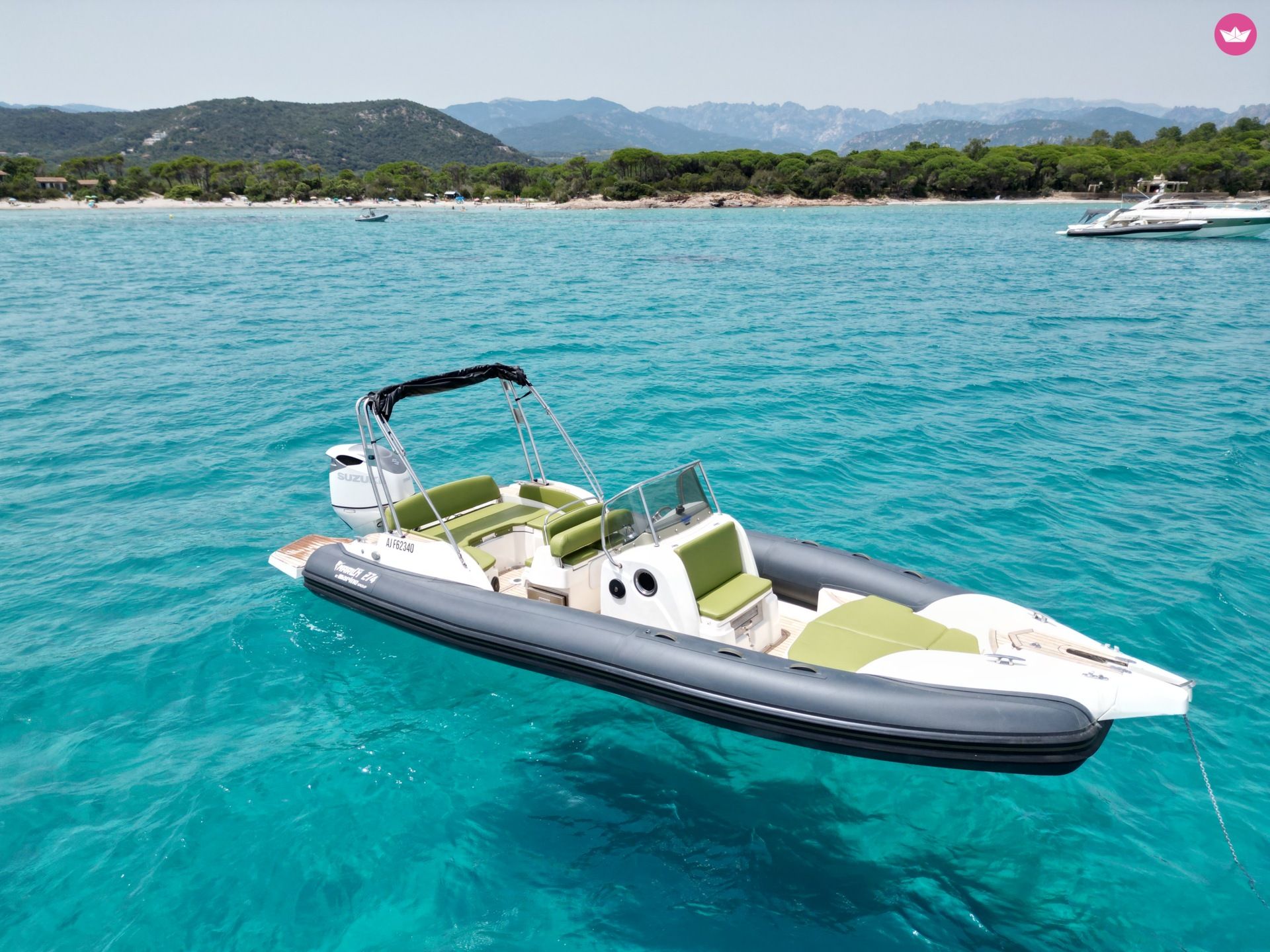 Semi-rigide Marlin 274 350cv 6