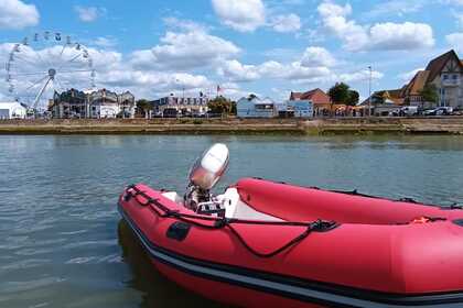 Noleggio Gommone Zodiac Zodiac pro 4.2 Courseulles-sur-Mer