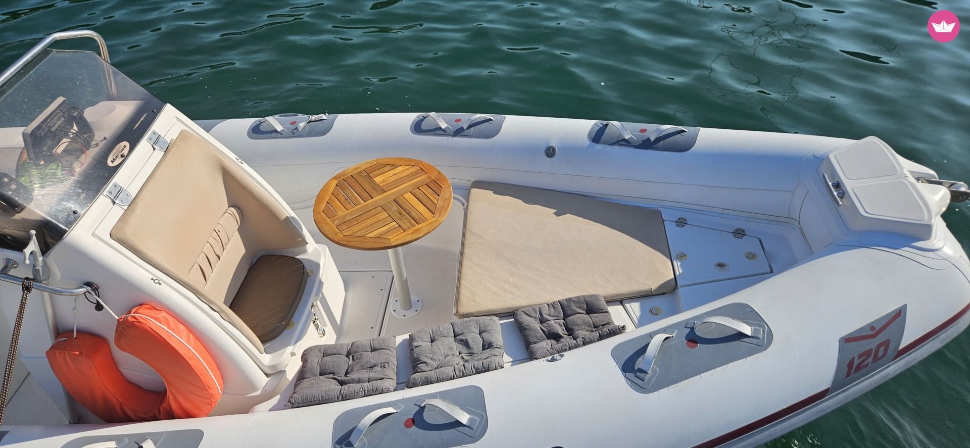 Semi-rigide Mar Sea CM 120 150cv 6