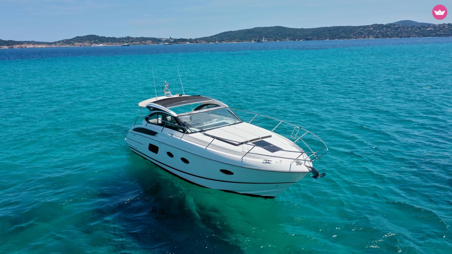 Bateau à moteur Princess V39 660cv
