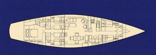 Sailboat Tom Hood Mediterranean 88 Boat design plan