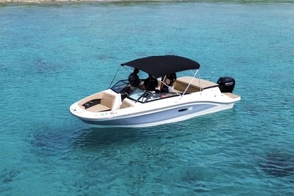 Miete Motorboot Sea Ray SPX 230 Cozumel