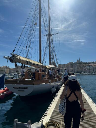 Marseille Sailboat gruber Ketch Aurique alt tag text