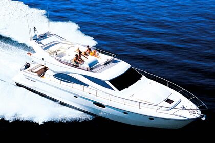 Miete Motorboot Ferretti 591 Athen