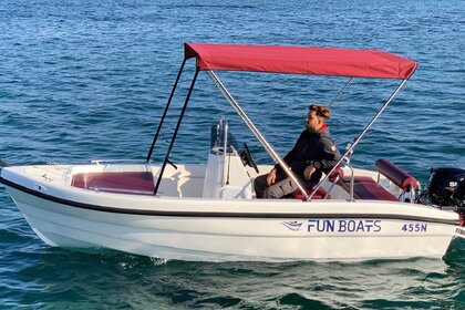 Hire Boat without licence  FunBoats 455 Poros