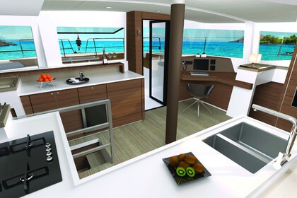 Hire Catamaran Catana Group Bali 4.6 - 5 + 1 cab. Mykonos