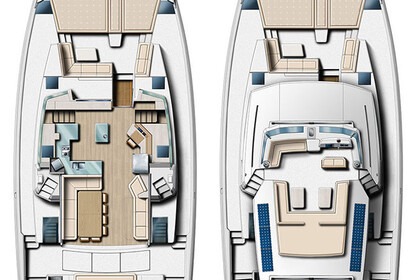 Charter Catamaran Catana Bali 5.4 Open Space - 5 cab. Dubrovnik