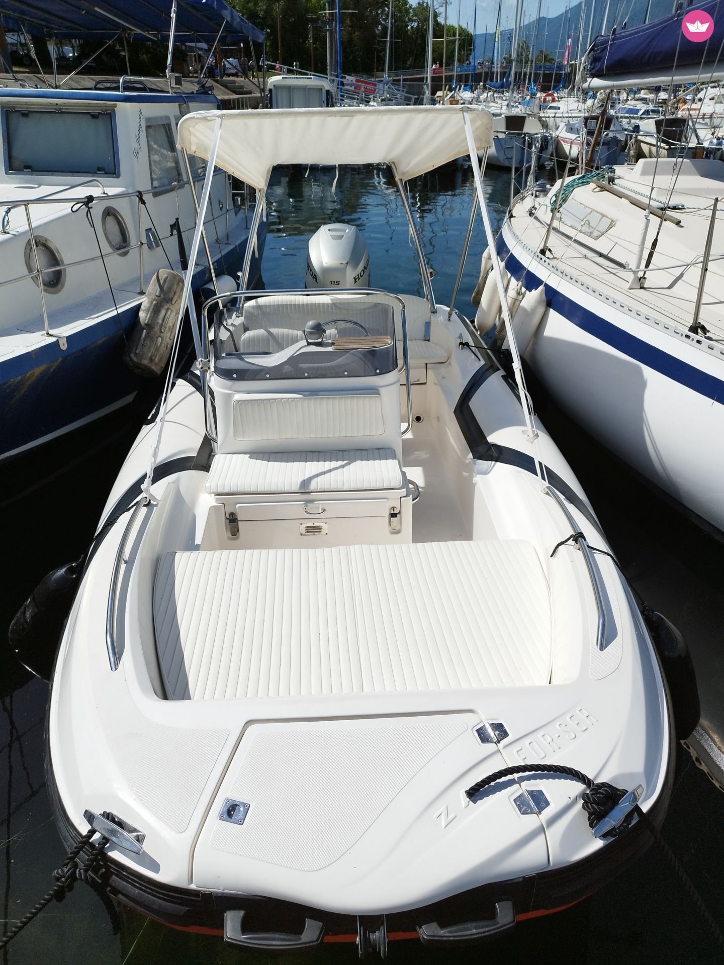 Semi-rigide Zar Formenti Zar 53 115cv 5