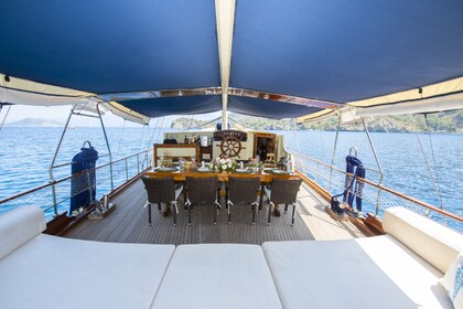 beautiful gulet for 8 people