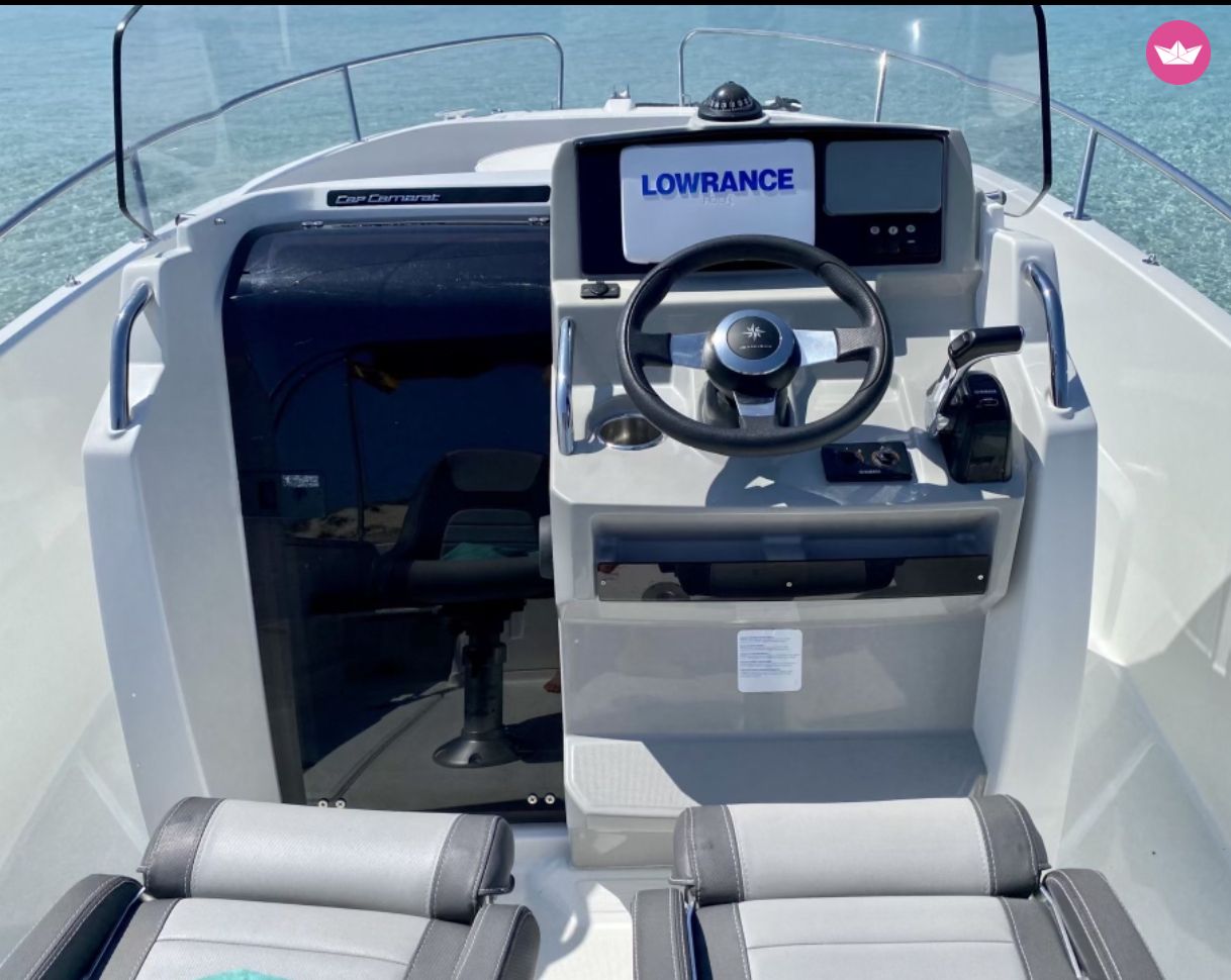 Bateau à moteur Jeanneau Cap Camarat 6.5 cc 2025 FAIBLE CONSO 150cv 2