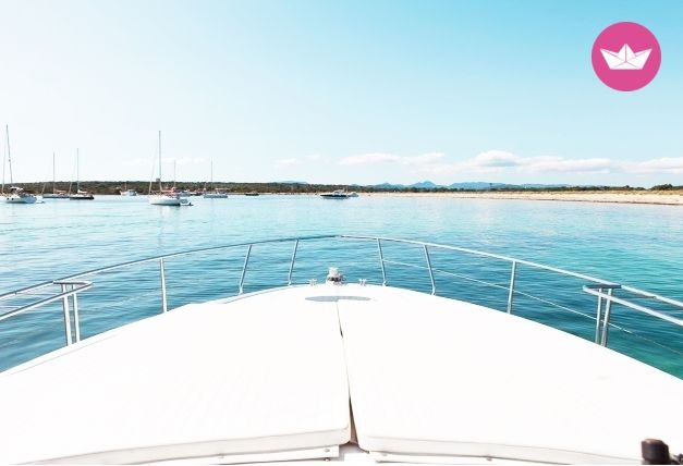 Grupo Ferretti Pershing 45 in Ibiza  