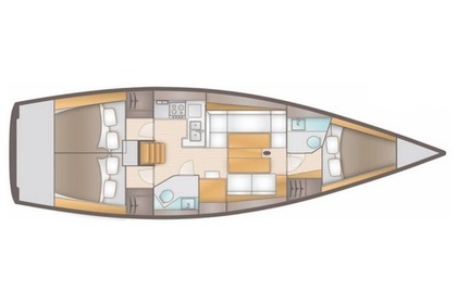 Charter Sailboat Salona 41 Performance Marmaris