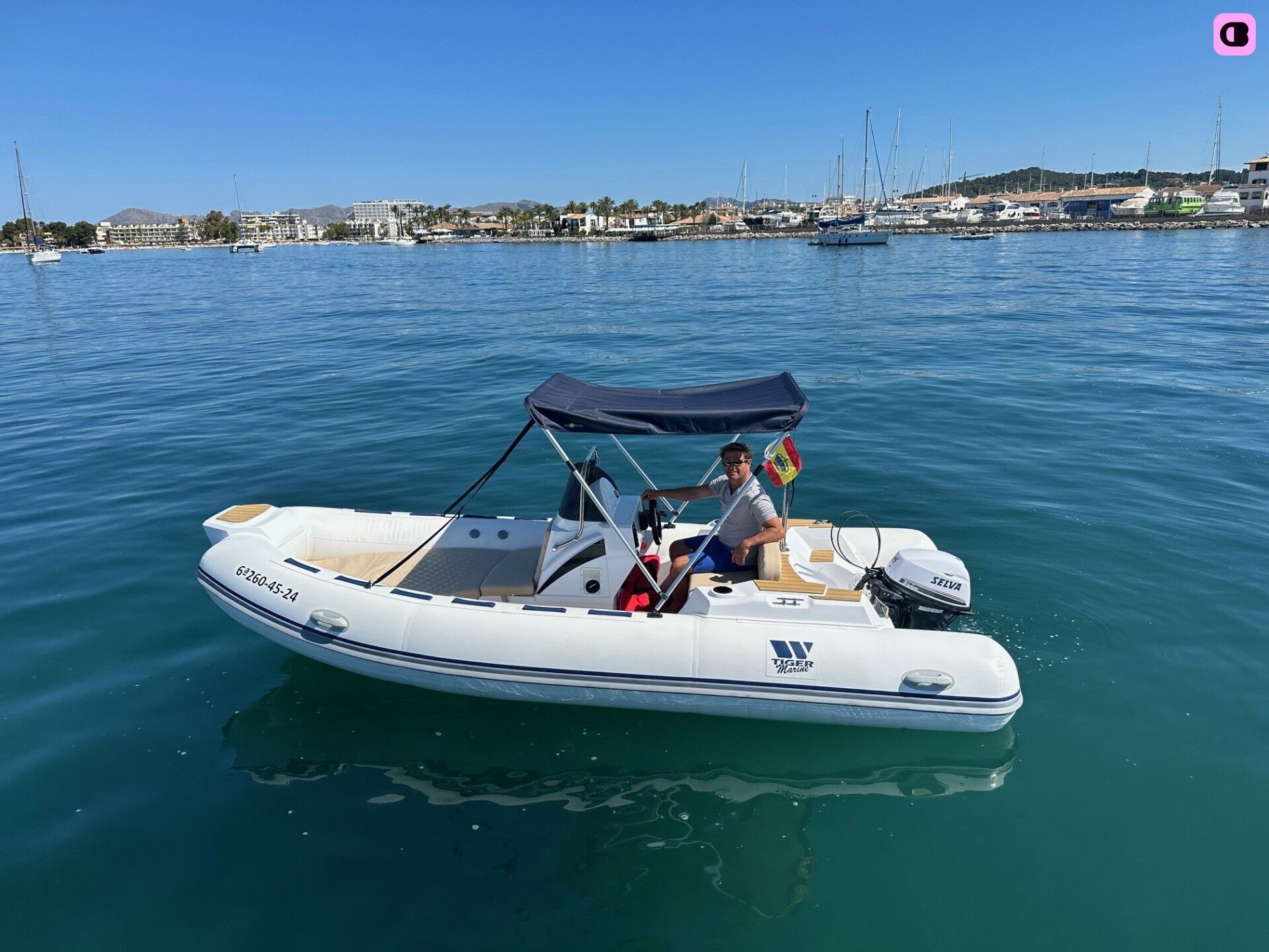 Bateau à moteur Tiger Marine 480 sportline 15cv 3